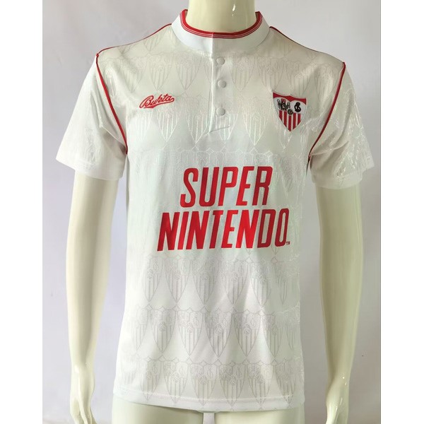 Tailandia Camiseta Sevilla Replica Primera Ropa Retro 1991 1992